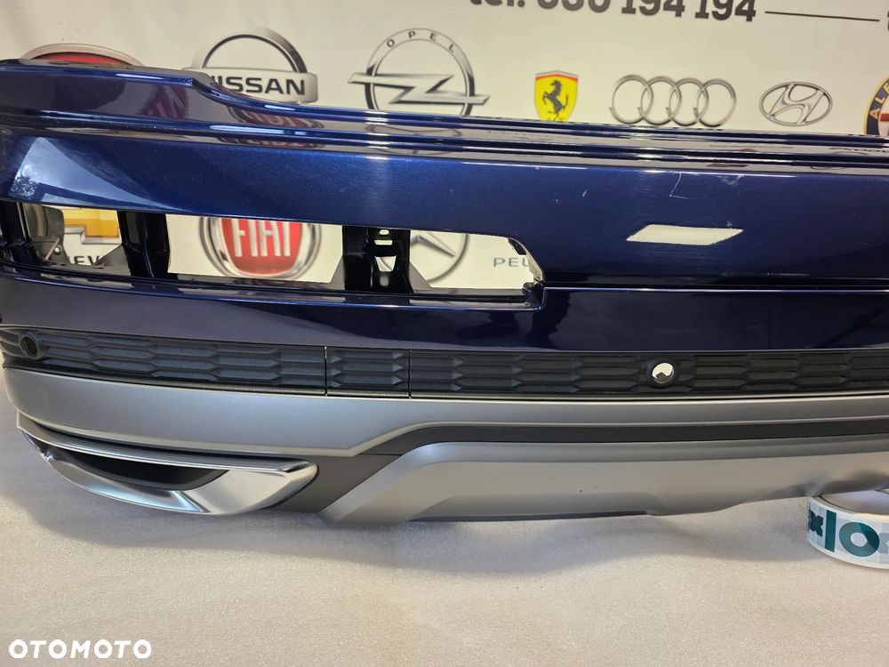 AUDI Q7 II 4M0 LIFT 19- S-LINE BARDZO ŁADNY ZDERZAK TYLNY TYLNI TYŁ NA 6xPDC POD HAK NR 4M0807527L / 4M0807527M + 4M0807511 + 4M0807568B NR AUKCJI NZ2239 - 9