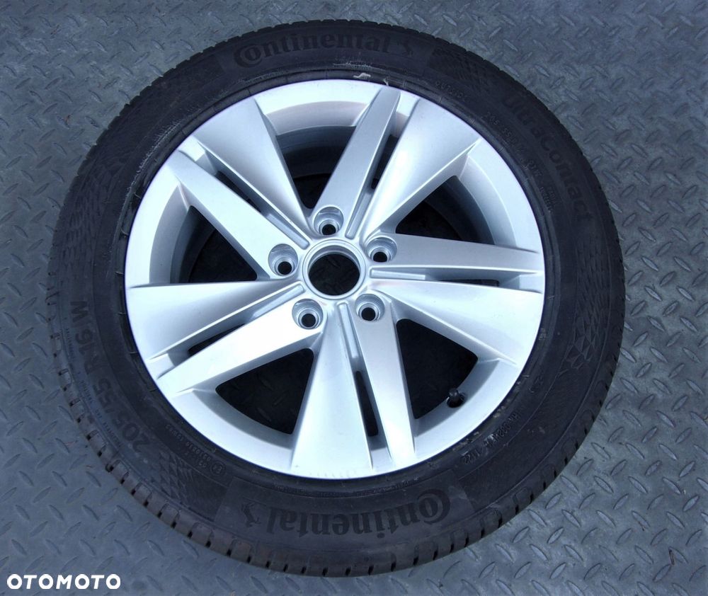 KOŁA VW GOLF 6 7 8 TOURAN 5x112 205/55 16 LATO CONTINENTAL - 3