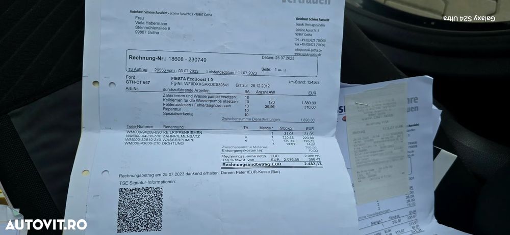 Ford Fiesta 1.0 EcoBoost S&S TITANIUM VIGNALE - 15