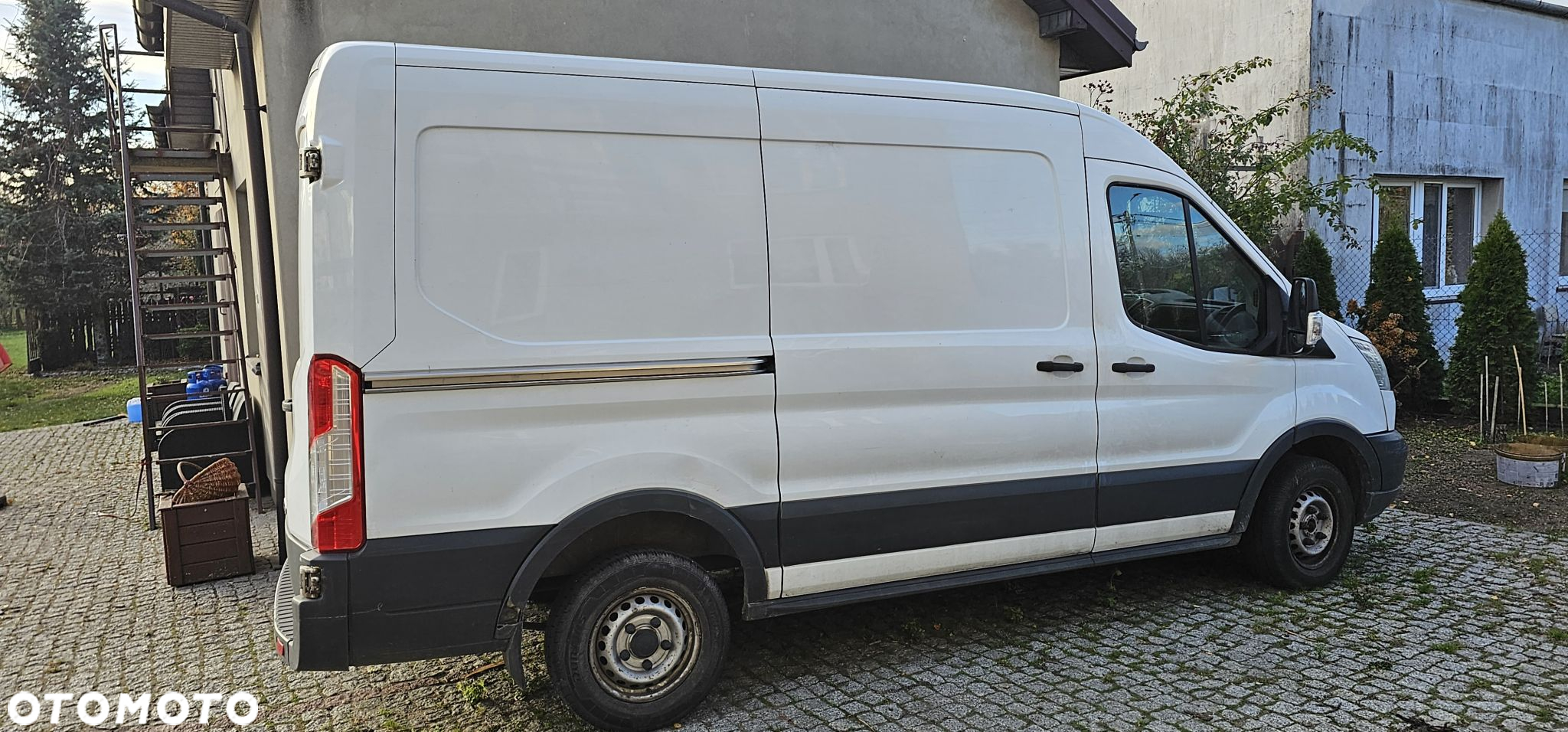 ĆWIARTKA BŁOTNIK PRAWY TYŁ LEWY DRZWI TRANSIT MK8 - 3