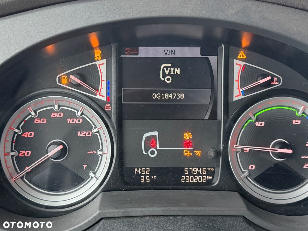 DAF XF SSC 106 480 idealny stan 225Tkm przebiegu z Niemiec firanka 6x2 świeżo po serwisie - 17