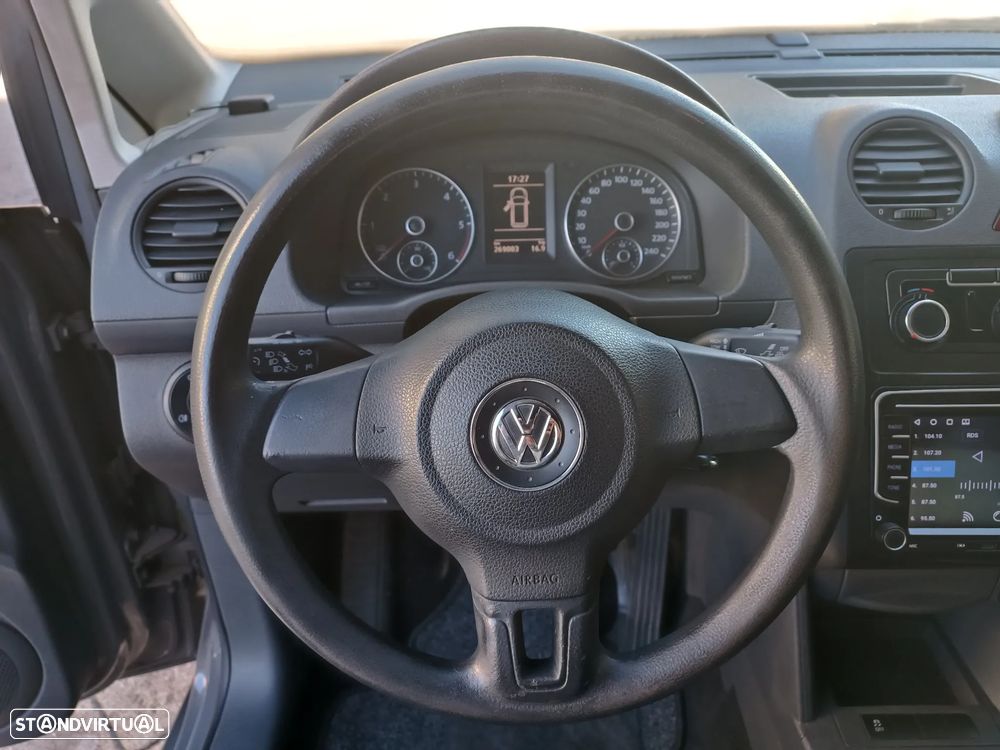 VW CADDY 1.6 TDI 102cv nacional , iva dedutivel - 14