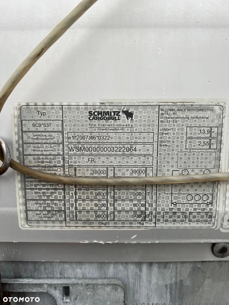 Schmitz Cargobull 2015 firanka plandeka mało używana bogato wyposażona wron-pol - 24
