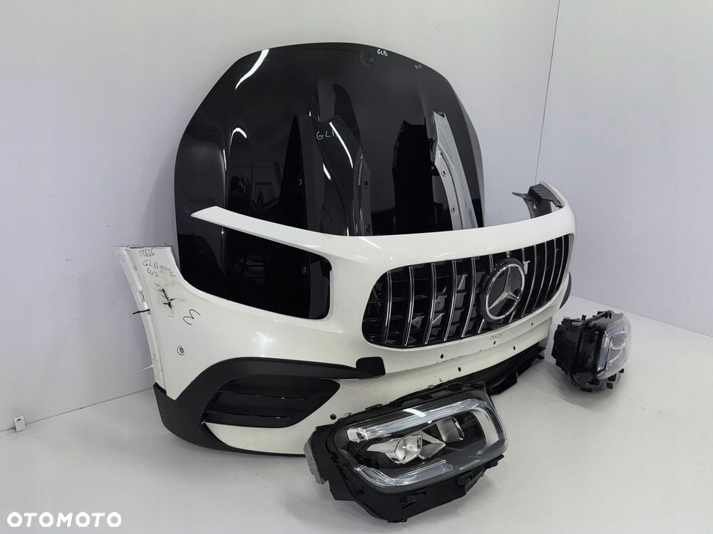 PRZÓD MERCEDES GLB X247 W247 A247 AMG MASKA ZDERZAK BŁOTNIKI LAMPY - 2