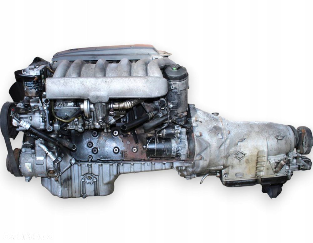 SILNIK DIESEL MERCEDES W210 E300 3.0 TD 606 962 + SKRZYNIA AUT 722 608 - 2