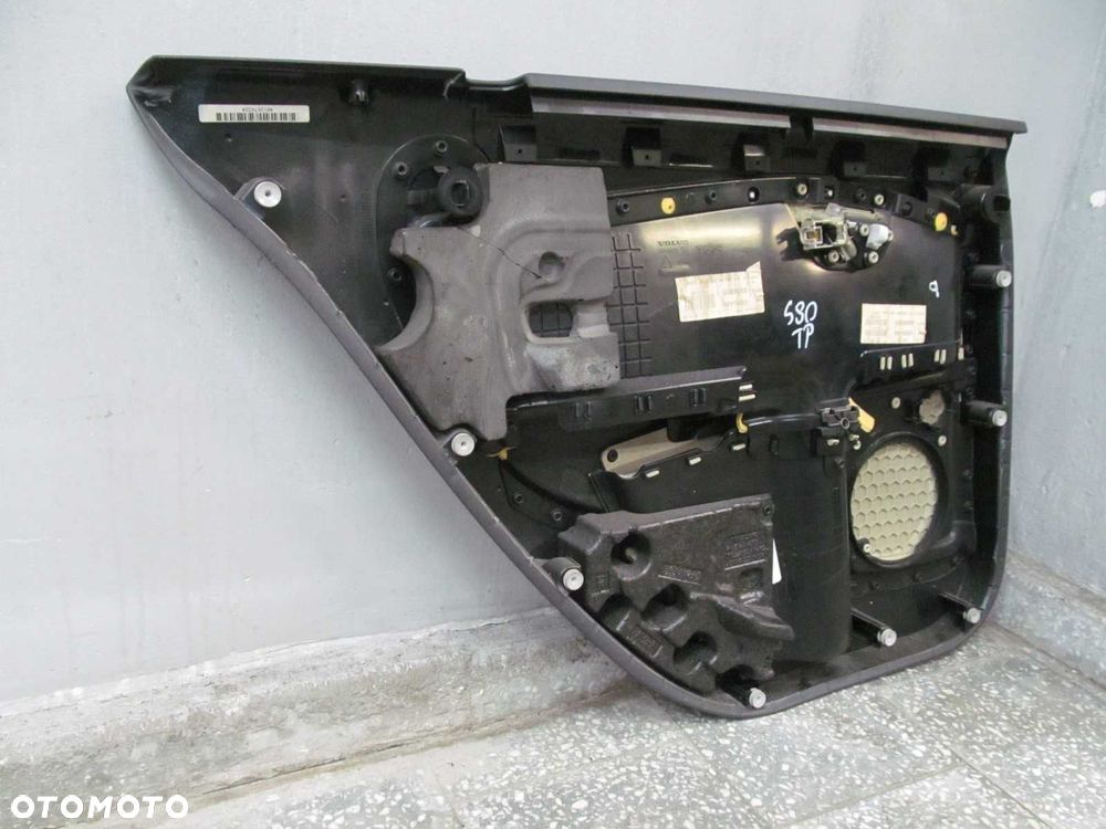 VOLVO S80 II V70 06-13 TAPICERKA BOCZEK DRZWI SKORA TYL PRAWY 8686855 - 7