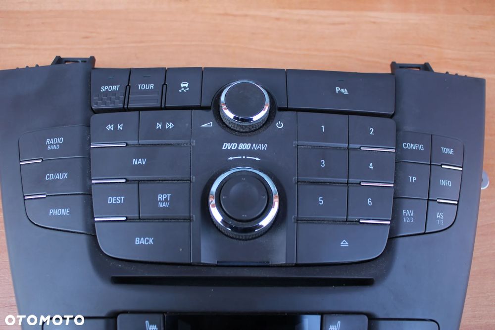 RADIO NAWIGACJA KOLOROWA OPEL INSIGNIA DVD 800 NAVI BRĄZOWY ŚRODEK KOMPLET 13277913 13223793 13505739 13337253 - 4