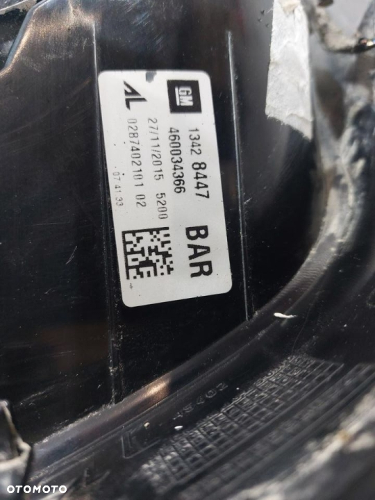 Opel Corsa E lampy tył prawa lewa 13428448 - 6