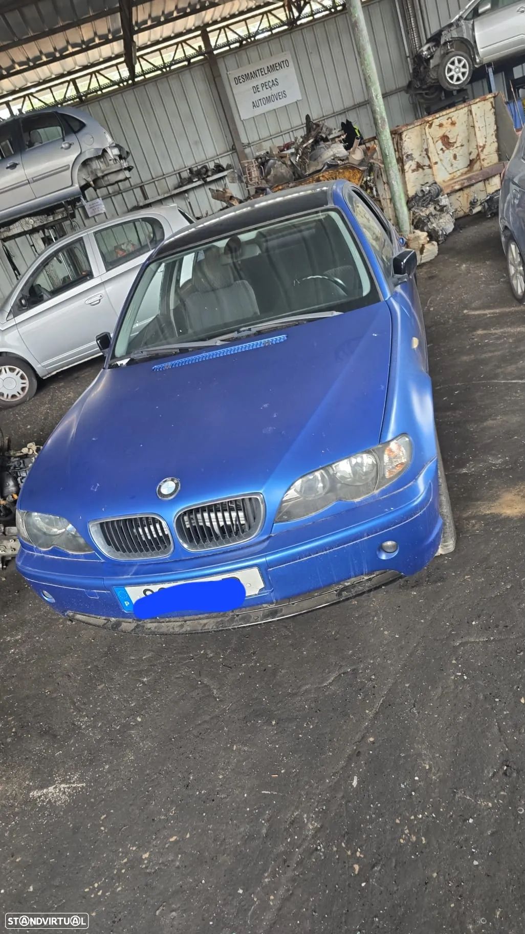 Frente completa sem airbags bmw e46 - 1
