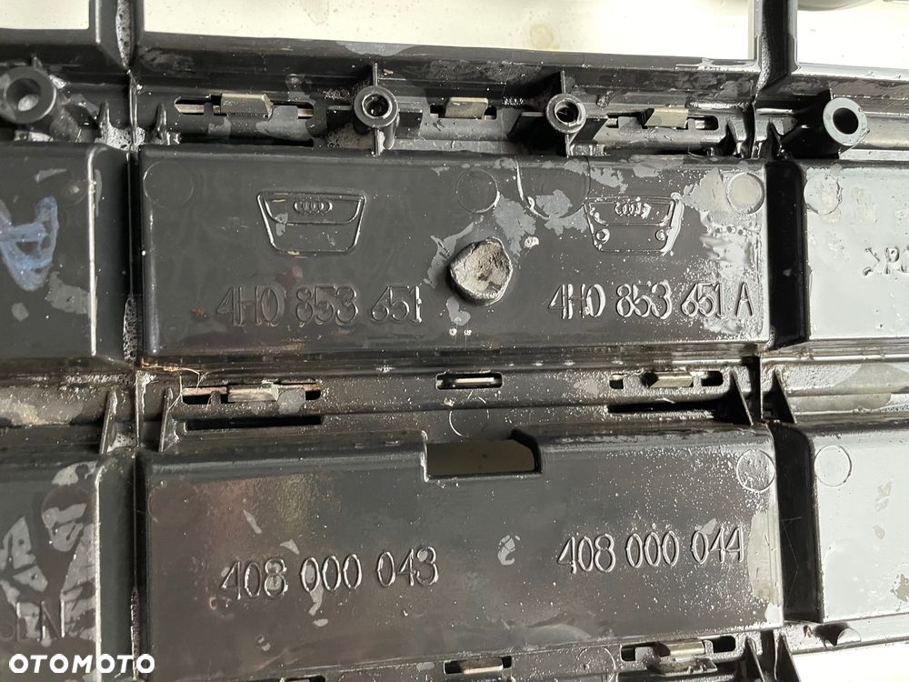 GRILL ATRAPA PRZÓD AUDI A8 D4 4H0 LIFT 4H0853651 4H0853651A - 11