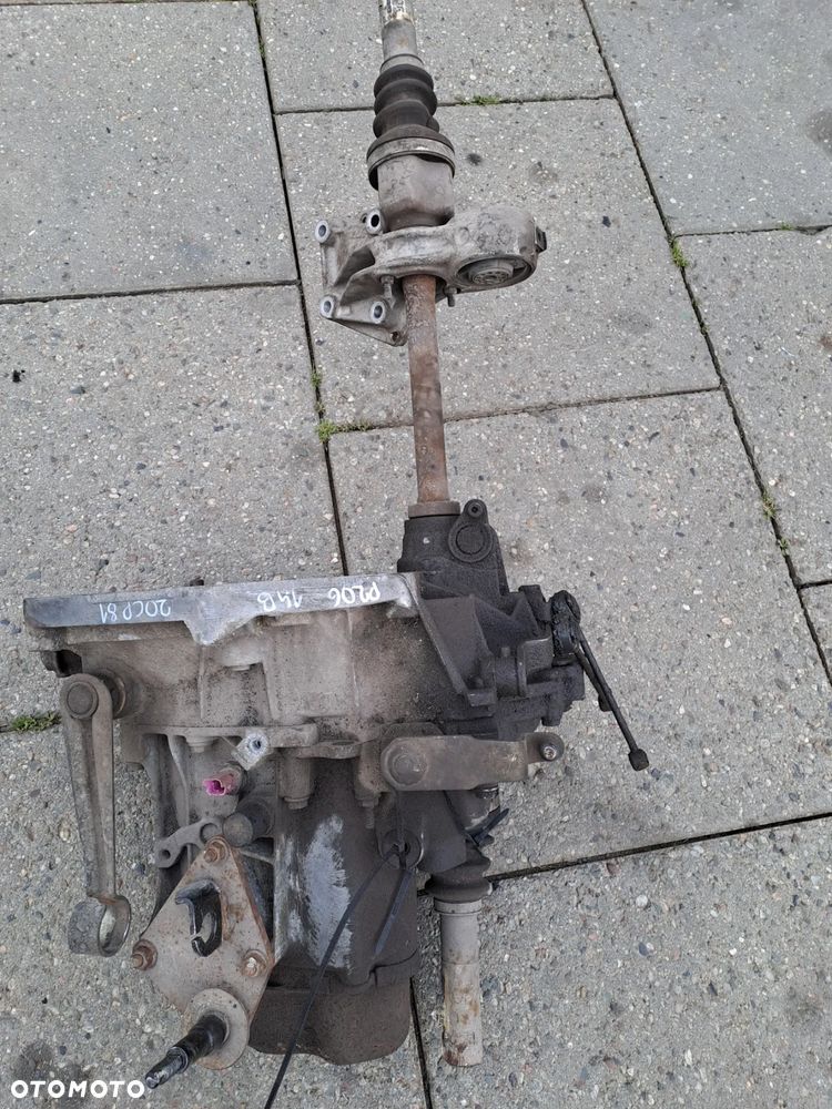 Peugeot 206 1.4 skrzynia biegów kod 20CP81 niski przebieg - 2