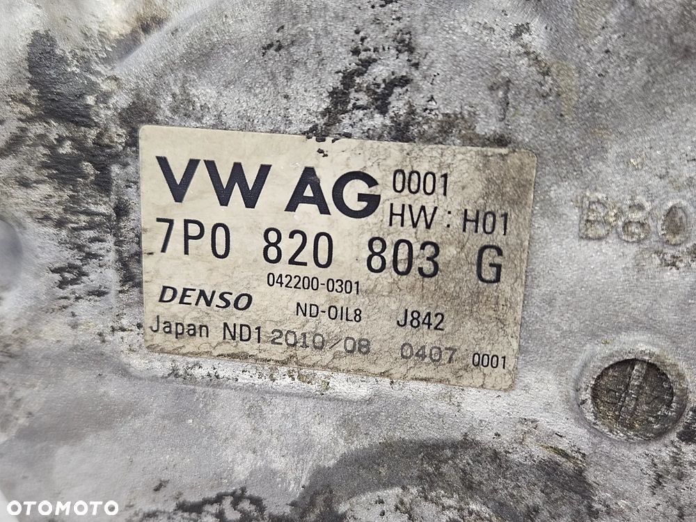 VW TOUAREG 10-18R KOMPRESOR KLIMATYZACJI 7P0820803 G ELEKTRYCZNY HYBRYDA CGEA - 4