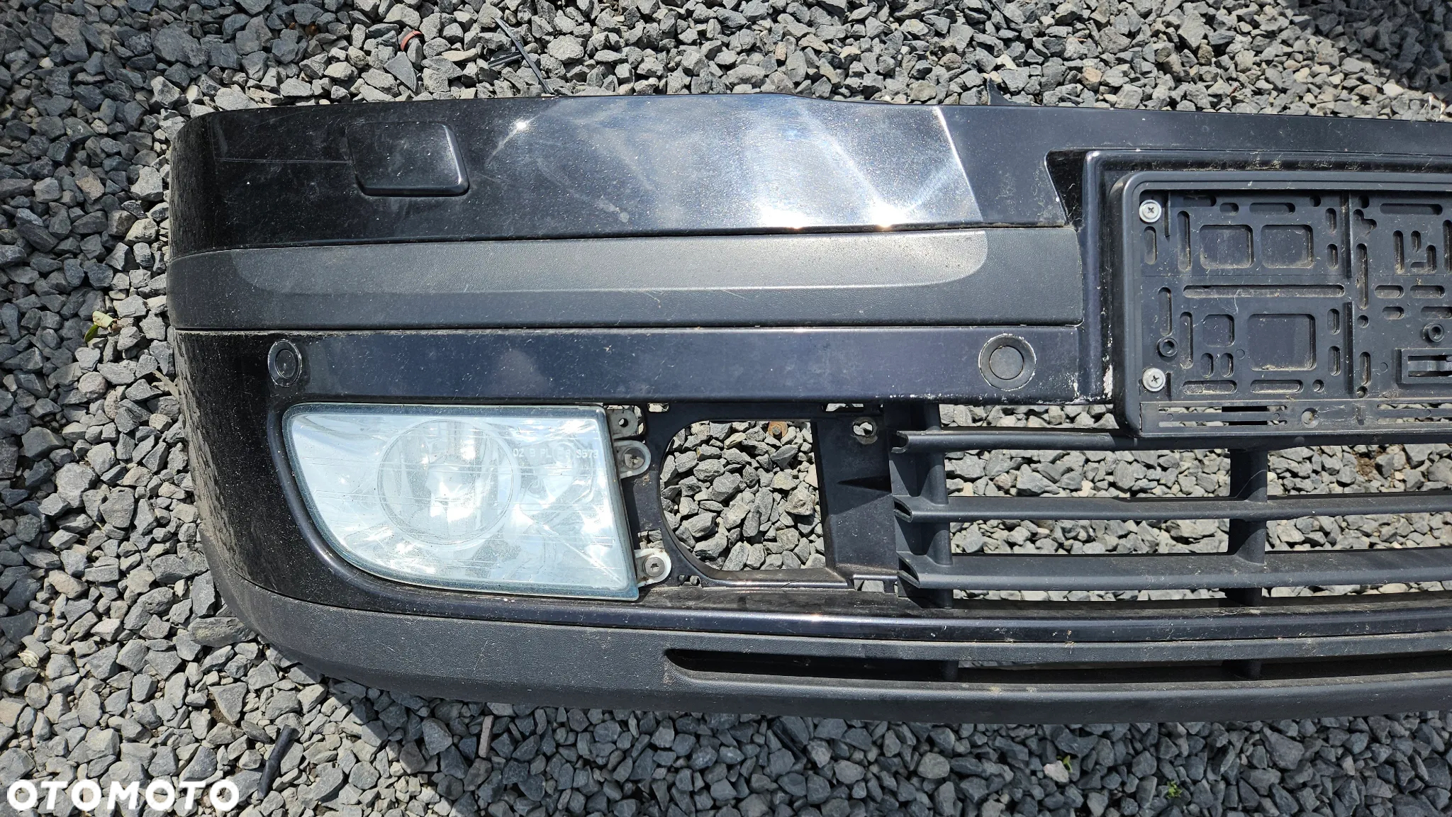 Zderzak przedni Skoda Octavia II 2 przód kolor 9910 czarny PDC czujniki - 6