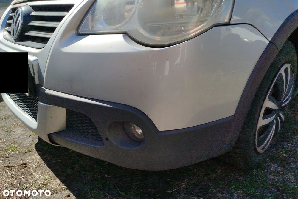 zderzak przód przedni SREBNY do Volkswagen POLO 9N cross - 3