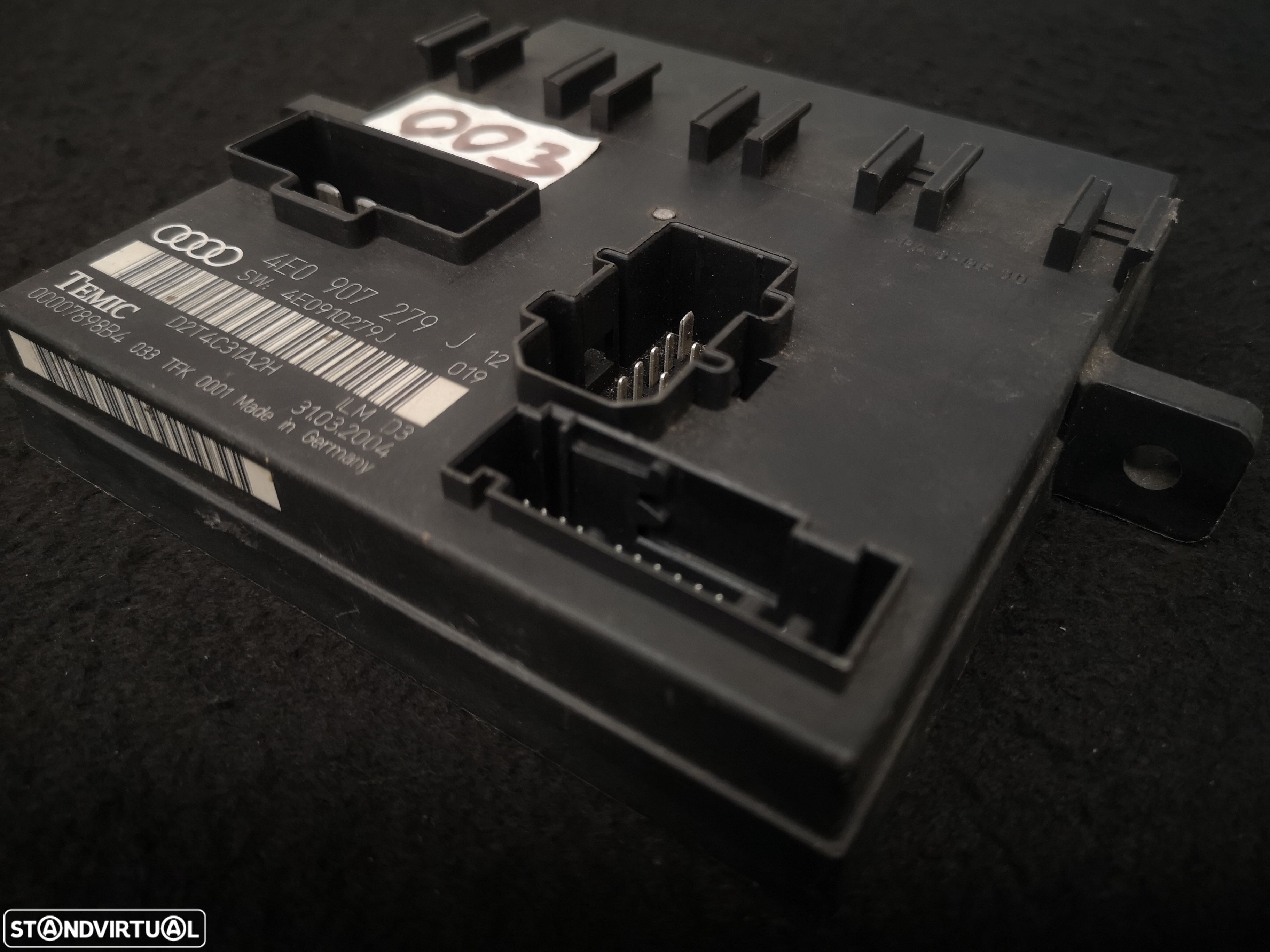 Centralina modulo  confort Audi a8 d3 4e0 2003-2009 (3x no estoque) - 1