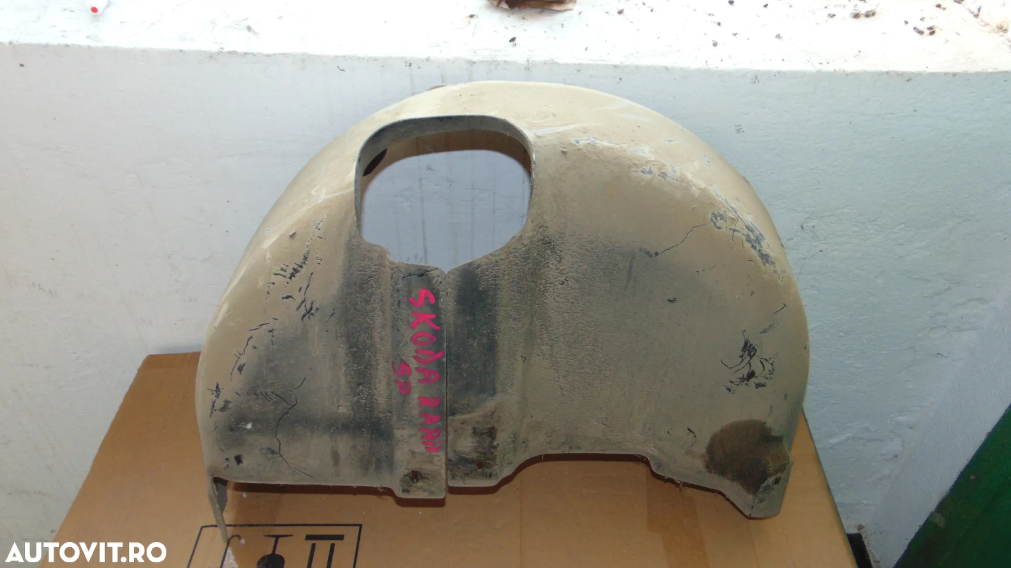 Carenaje aparatori noroi Fata/Spate Skoda Rapid an 2012 - 2