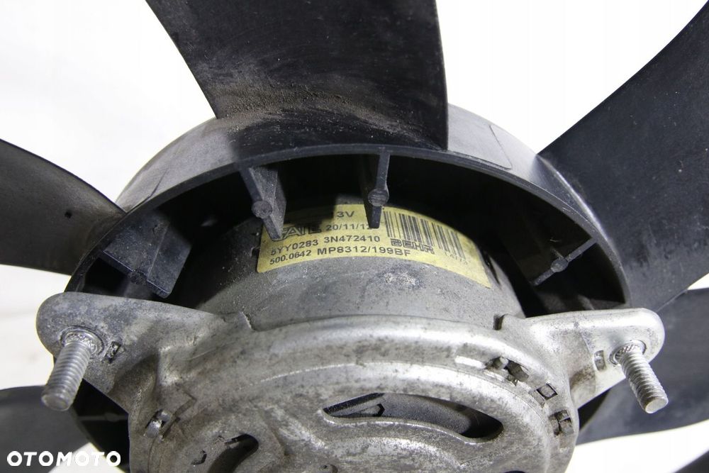 Wentylator chłodnicy śmigło silnik Oryg 13.263.552 p6188001 Opel Corsa d - 3