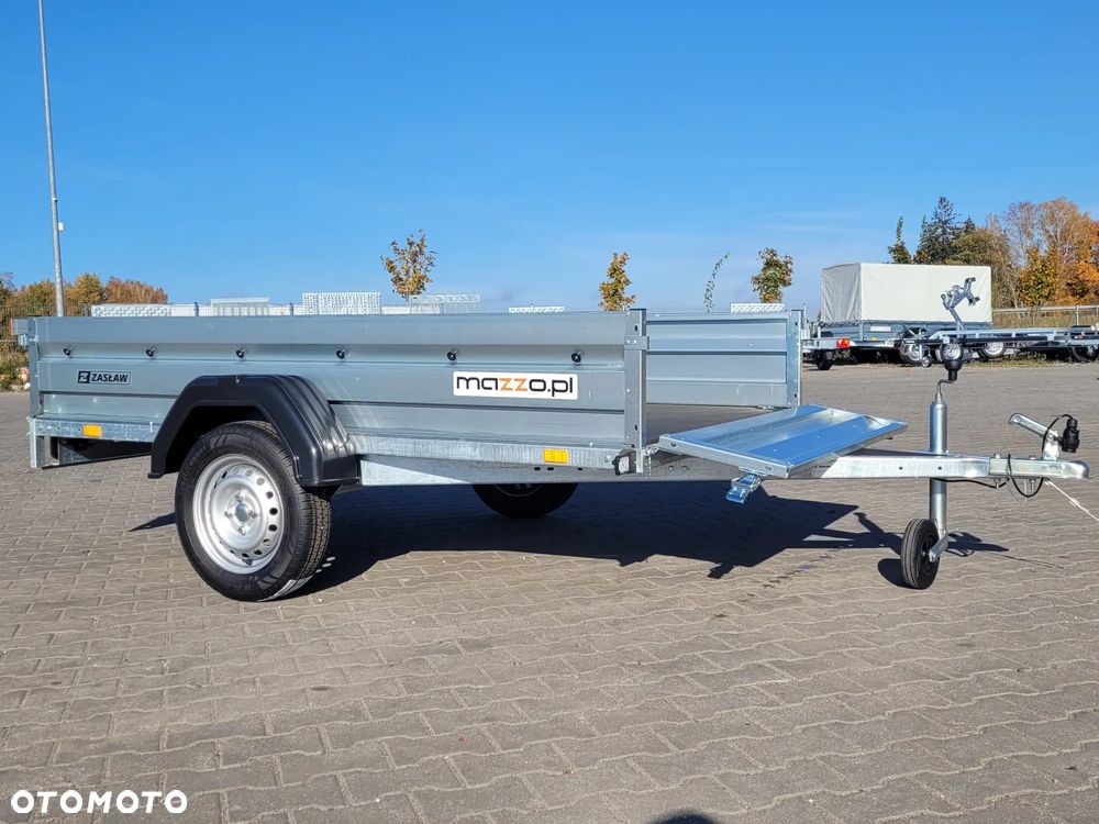Zaslaw Dostawa Przyczepka samochodowa uchylna DMC750kg 233x132x35cm SOLIDNA I MOCNA! HIT! - 6