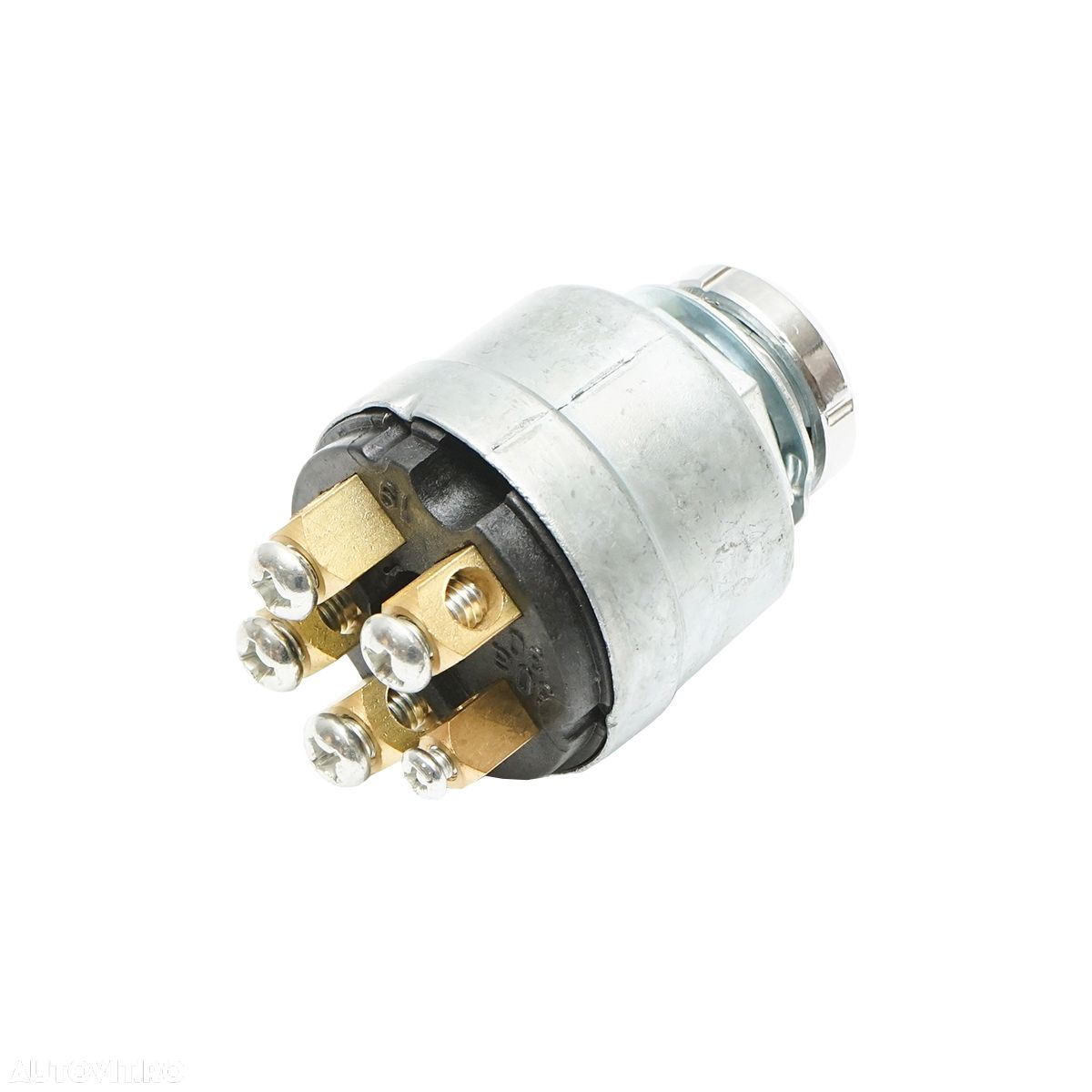 Contact de pornire cu cheie pentru MAN, DAF, Fendt, Case IH, MF 12V, 5 pini, diametru 47 mm, filet de prindere 21mm, cod OEM 342315001, X830240002000, X830315001, 794283R91, 655690302, 2998811M1 - 3