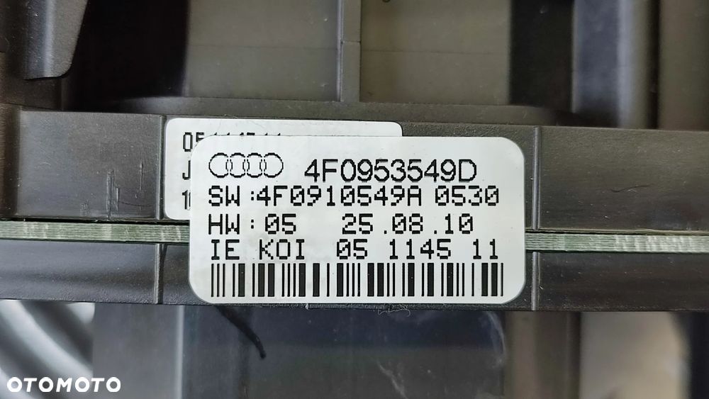 AUDI Q7 4L 05-15R MANETKI TASMA PRZELACZNIK 4F0953549D 4F0953549 D 4E0953541A 4E0953541 A - 6