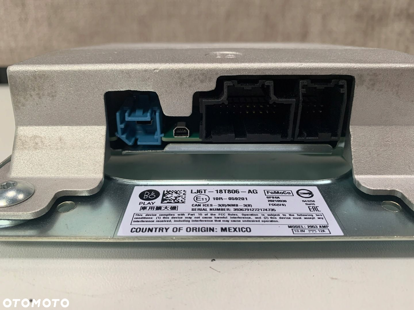 FORD ESCAPE MK4 KUGA MK3 2020 WZMACNIACZ NAGŁOŚNIENIA BANG OLUFSEN BO USA - 3