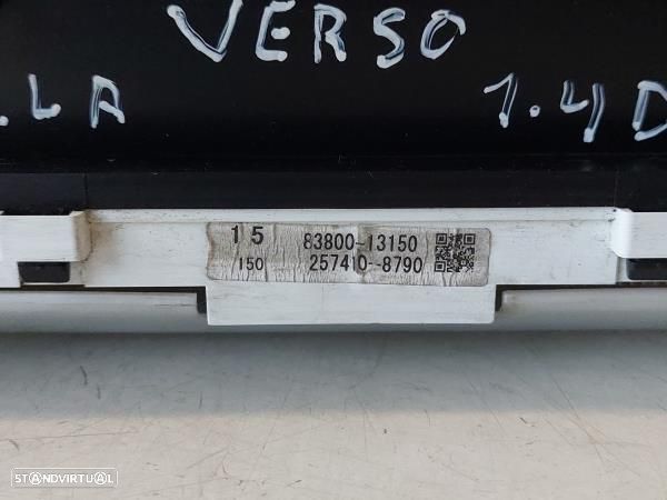 Quadrante / Conta Rotaçoes Toyota Corolla Verso (Zer_, Zze12_, R1_) - 2