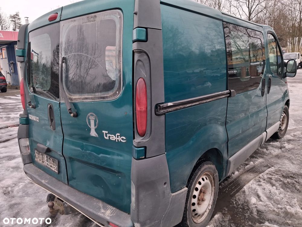 Renault Traffic I Opel Vivaro 01-07 silnik kompletny 1.9 DCi F9Q 101KM F9Q760 skrzynia biegów 6 biegów PK6 375 drzwi maska klapa błotnik lampa lusterko szyba czołowa drzwi tył tylne zamek listwa atrapa podstawa czujnik przewód wiązka rura turbina intercooler lewarek maglownica zwrotnica zacisk podstawa stopień manetka panel wyświetlacz ramka boczek fotel ława pas pompa sterownik moduł felga sanki belka mechanizm NA CZĘŚCI WSZYSTKIE CZĘŚCI - 12