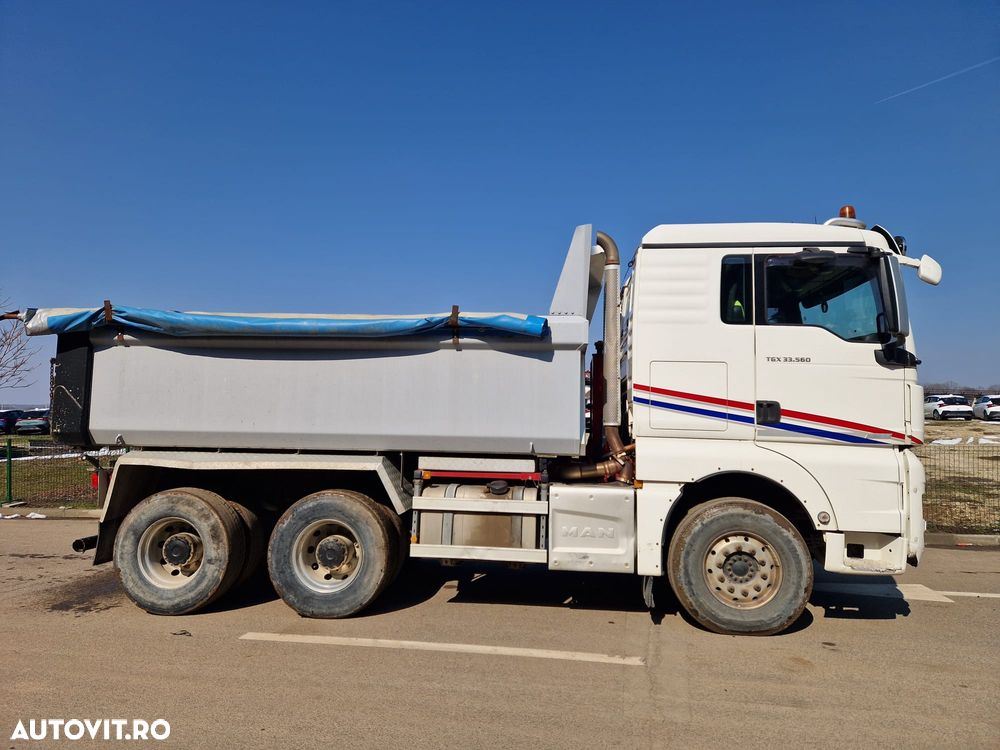 MAN TGX 33.560 AUTOMAT 560 CP BASCULANTA  6x4 - 6