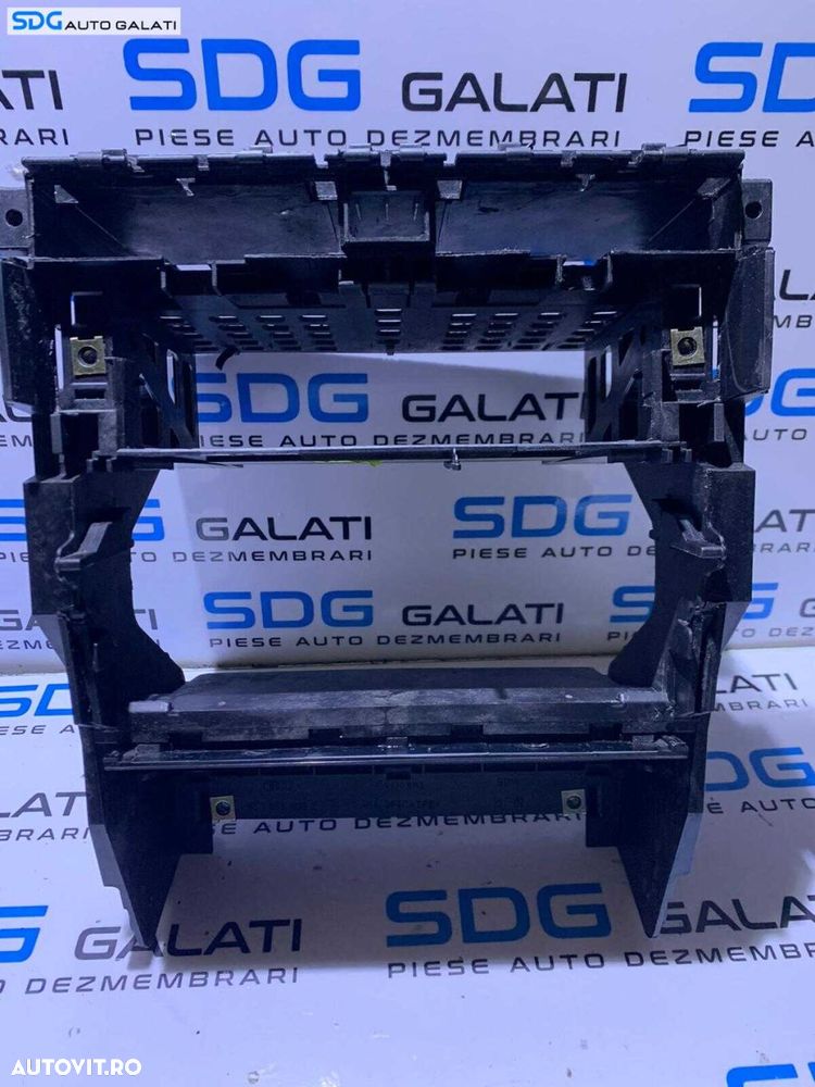 Consola Suport Centrala Rama Single 1 DIN Audi A4 B7 2005 - 2008 Cod 8E0858005E - 1