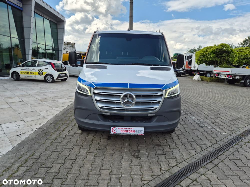 Mercedes-Benz Sprinter 316 CDi 7G Tronic Plus / AUTOMAT / SKRZYNIA / HDS HIAB 1T / 1 WŁ / SERWISOWANY / ORYGINALNY PRZEBIEG / BEZWYPADKOWY / W PEŁNI SPRAWNY / MOŻLIWOŚĆ TRANSPORTU / - 5