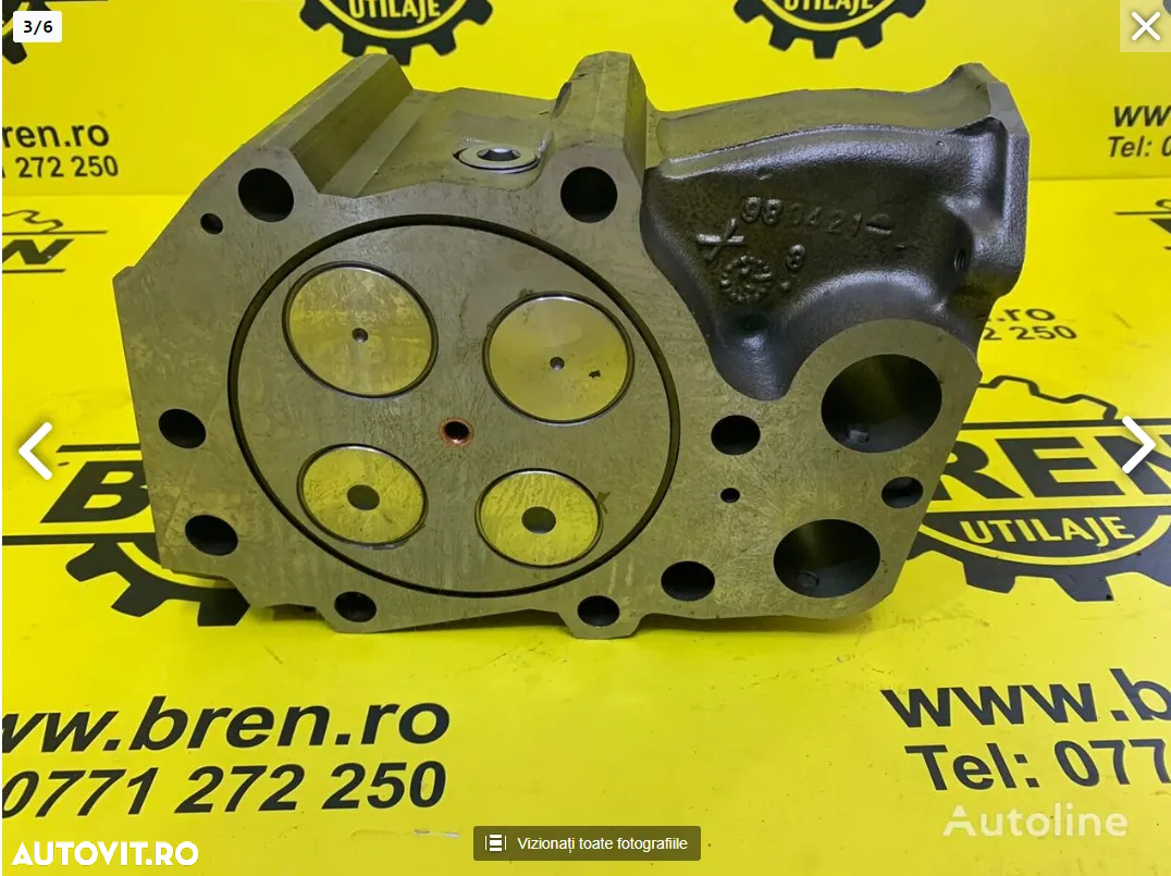 Capul blocului de cilindrii VOLVO (VOE-1556599) pentru excavator VOLVO L330C nou - 3