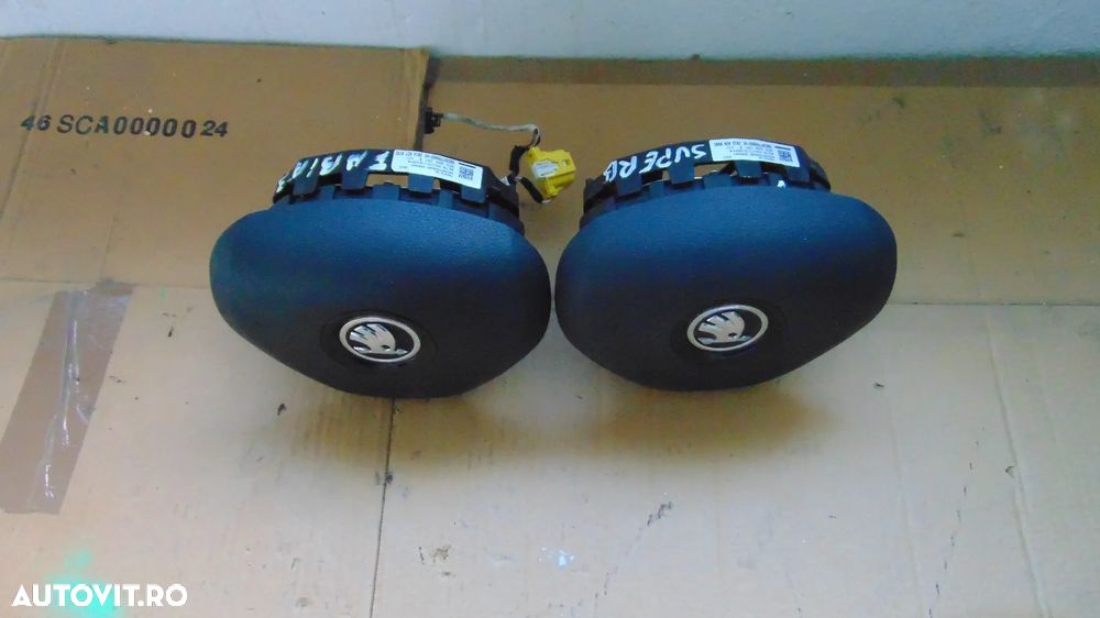 Airbag volan Skoda Fabia,Octavia,Rapid an 2013-2021 cod 5E0880201B - 2