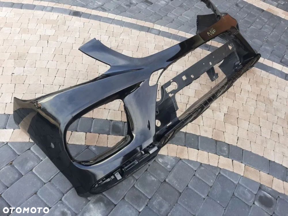MERCEDES GLE W166 AMG 16- ZDERZAK PRZÓD PRZEDNI+WZMOCNIENIE ŚRODKOWE A166 885 1538 - 5