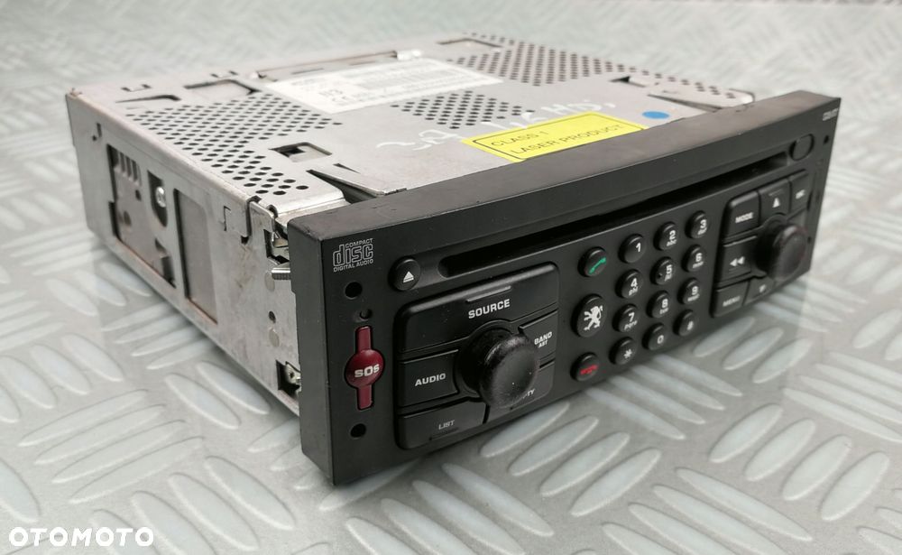 96590499XT RT3-N3 radio CD FM nawigacja SIM NAVI GSM PEUGEOT 307 LIFT EURO - 2