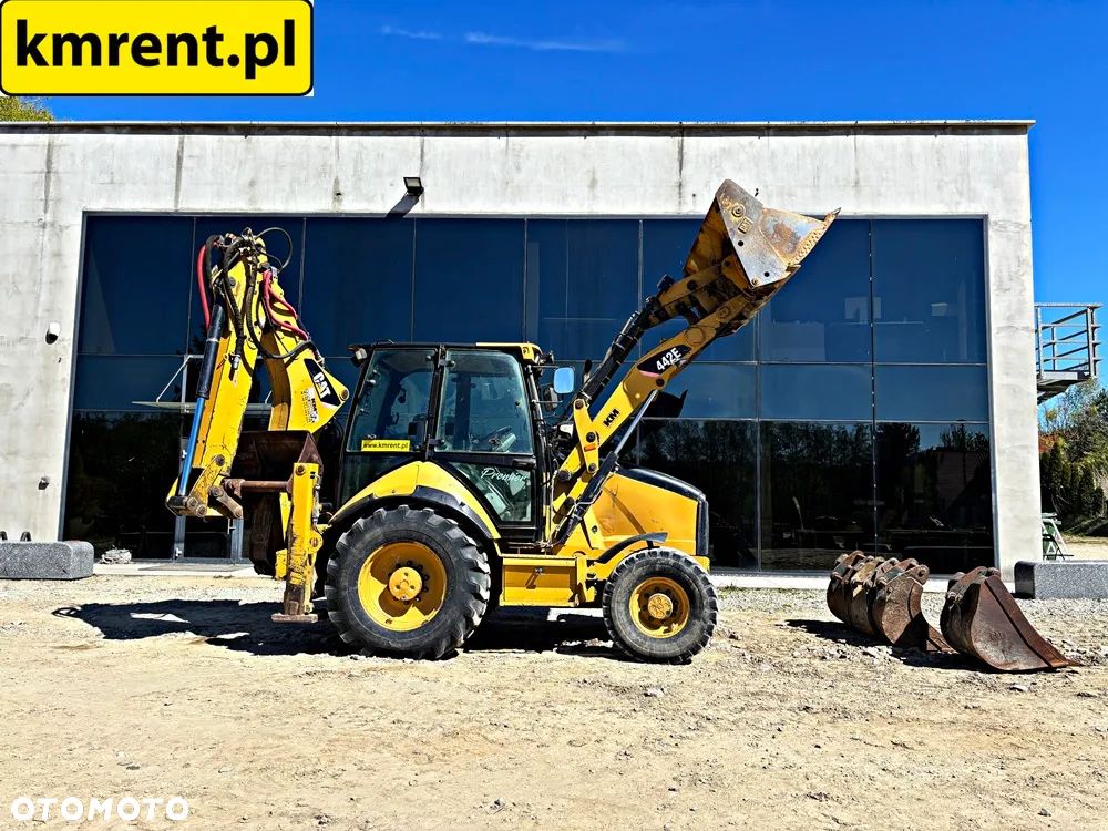 Caterpillar 442E KOPARKO-ŁADOWARKA 2008R. | CAT 428 432 JCB 3CX CASE 590 580 NEW HOLLAND 115 - 38