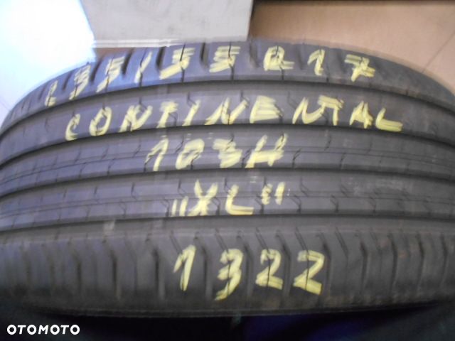 Opona pojedyńcza 235/55r17 continental conti eco contact 5 7,6mm lato - 1