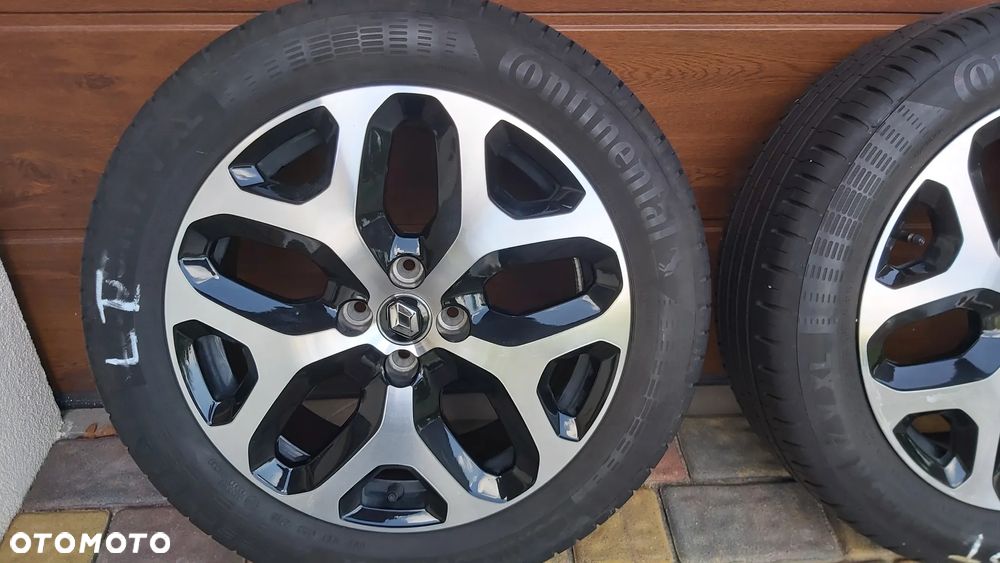 Komplet kół Renault Captur 205/55R17 - stan idealny - 2