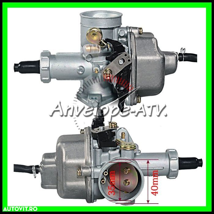 Carburator ATV 125 150 PZ26 26MM PZ27 cu prindere 48MM - Soc Manual - 8