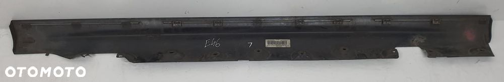 LISTWA NAKŁADKA PROGU PROGOWA LEWA STAHLGRAU METALLIC 400 BMW 3 E46 CABRIO - 6