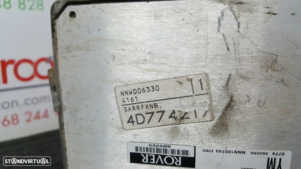 CENTRALINA DO MOTOR UCE MG ROVER MG ZR (F/RF) 105 - 3