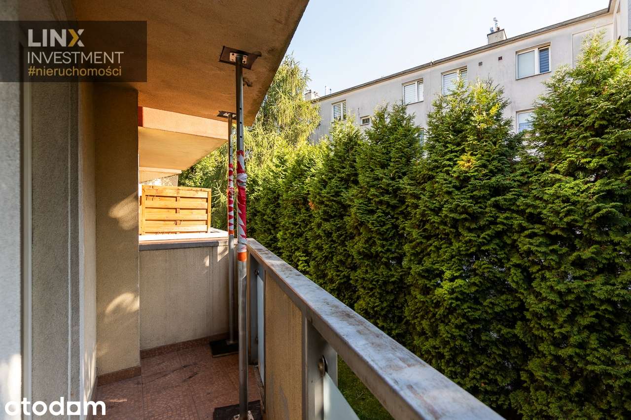 2 pokojowe 46 m2 z osobną kuchnią, balkon, Łagiewniki – Borek Falęcki