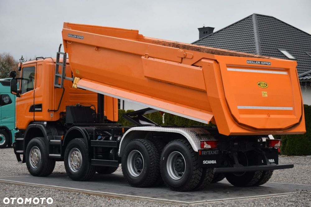 Scania G450 8x4 Meiller Kipper Hydroklapa - 12