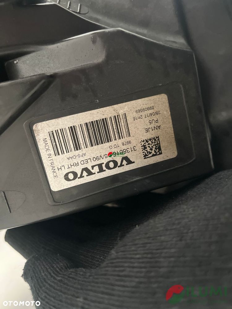 Volvo S90 V90 Full Led Reflektor Lewy 31386164 - 10
