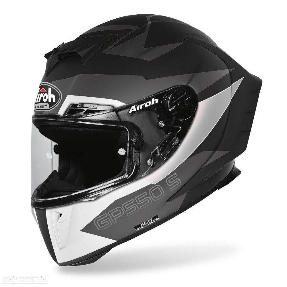 capacete airoh gp550s vektor preto matt 2020 - 1