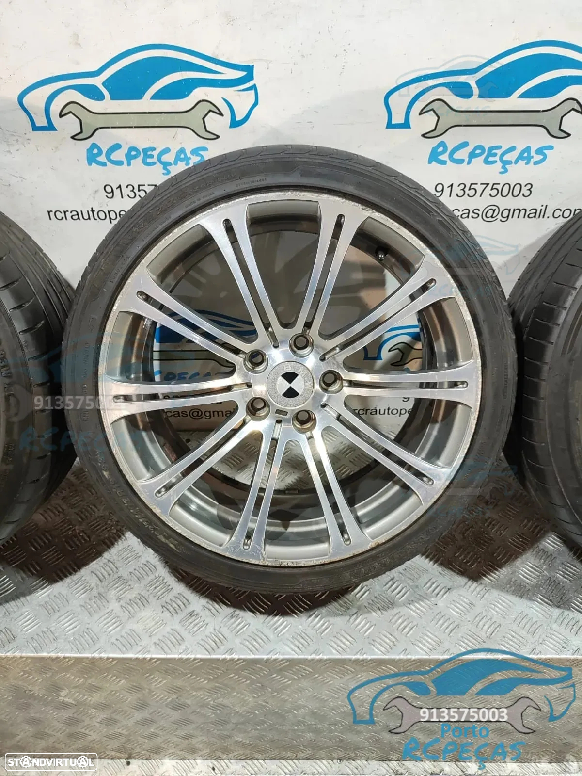 Jantes 19" BMW M3 E92 dupla medida - 8,5J / 9,5J - ET23 | ET29 | 5x120 - 19 Polegadas | Originais BMW | 5 x 120 | E90 | E93 | LCI | E87 | E81 | E88 | E82 | F30 | F31 | 36112283555 | 2283555 | 36112283556 | 2283556 - 6