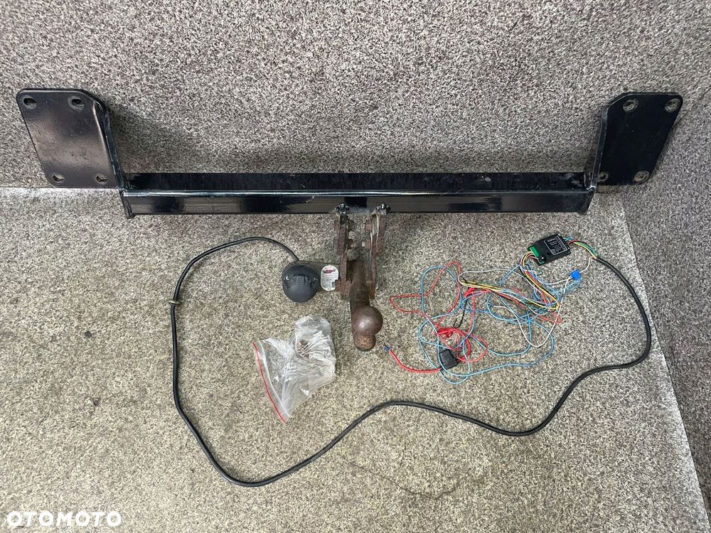 Hak holowniczy odkrecany kula belka wiazka 7 PIN BMW X5 E70 S-150kg - 5