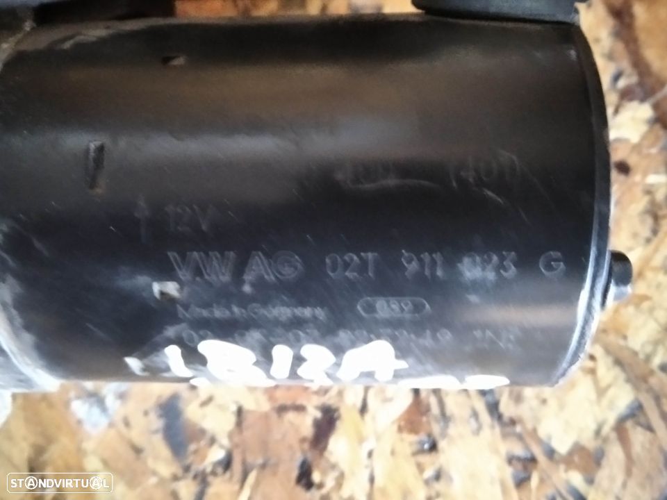 MOTOR DE ARRANQUE SEAT IBIZA 6L VOLKSWAGEN POLO 9N 1.2i 12V 6V 02T911023S - 3