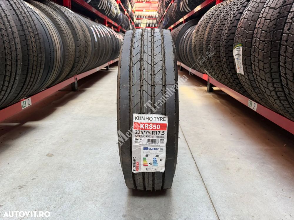 Anvelopa NOUA M+S* Regional 225/75R17.5 Kumho KRS50 129/127M/D/B/2-71dB Directie - 2