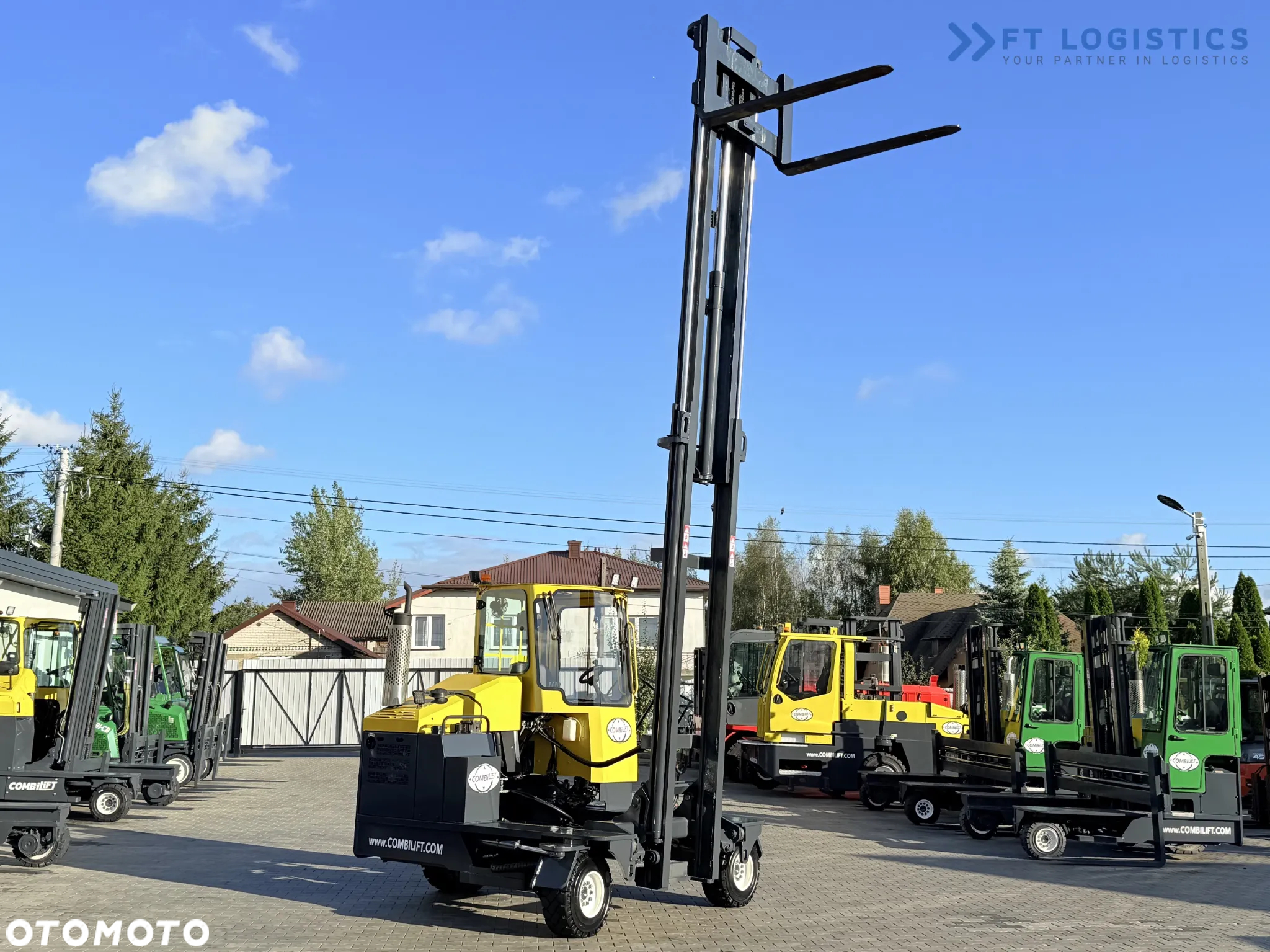 Combilift WÓZEK CZTEROKIERUNKOWY - WIELOKIERUNKOWY C5000XL / GAS / DUPLEX 6000MM /JEDYNE 3479 MOTOGODZIN /  PRZESUW WIDEŁ / PEŁNA KABINA / STAN IDEALNY / Szeroka oferta wózków czterokierunkowych i bocznych, dopasowanych do różnorodnych potrzeb i zastosowań - 35