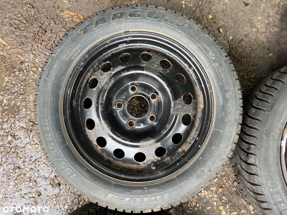 KOŁA R16 5x114.3 4x OPONY ZIMOWE R16 195/55/R16 WINTER 4 2019r bieżnik 2x 7.5mm 2x 6.5mm TARGUM - RETREAD KOŁA WYWAŻONE HYUNDAI KIA - 4